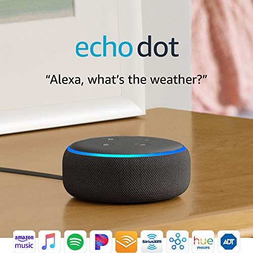 Echo Dot (3rd Gen, 2018 Release) - Smart Speaker with Alexa - Charcoal