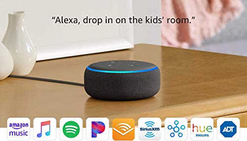 Echo Dot (3rd Gen, 2018 Release) - Smart Speaker with Alexa - Charcoal