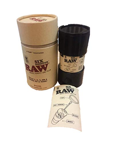 RAW 18319 Six Shooter Filler for King Size Cones, Plastic