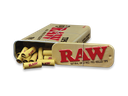 RAW Natural Unrefined 100 Tip Pre-rolled Tin - (1)