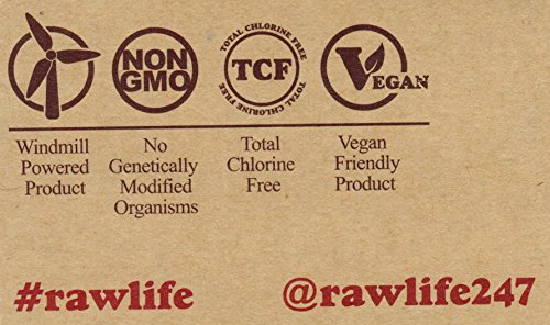 RAW Classic Natural Unrefined Rolling Paper Rolls 3 Meter Roll (2 Rolls)