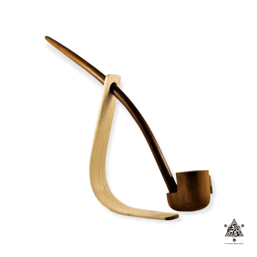12" Heliconia  Cherrywood Gandalf Pipe