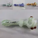 Pulsar 5" Creme Swirl Hand Pipes