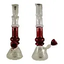Red Eye Glass 14"  Sparkle Liquid Beaker