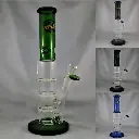iRie 12" Caicos Step Down Triple Perc Tube