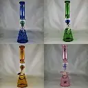 Red Eye Glass 11" Dual Chamber Beaker