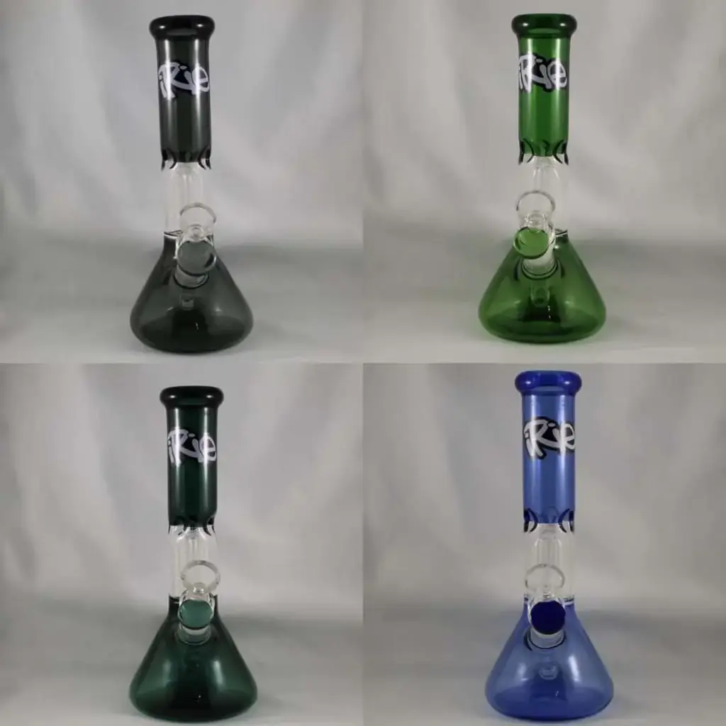 iRie 10" Beaker With 4-Arm Tree Perc