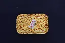 Raw French Fries Rolling Tray -Small