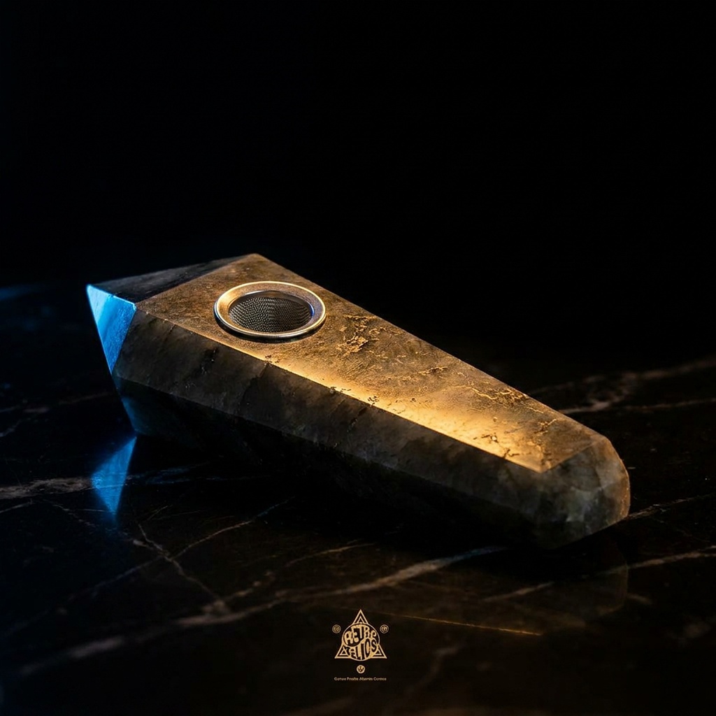 Crystal Pipe-Labradorite