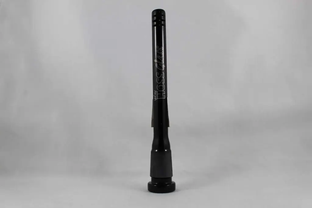 Hoss Black Logo Diffuser Downstem-6"
