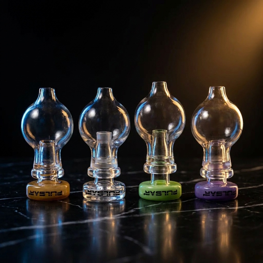 Carb Cap- Pulsar Glass Bubble With Airflow Control