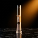iRie Clear Open Ended Diffuser Downstem-4.5"