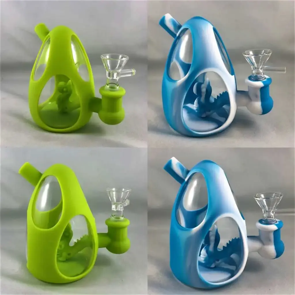 Lit 4.5" Hybrid Dinosaur Egg Bubbler