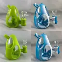 Lit 4.5" Hybrid Dinosaur Egg Bubbler