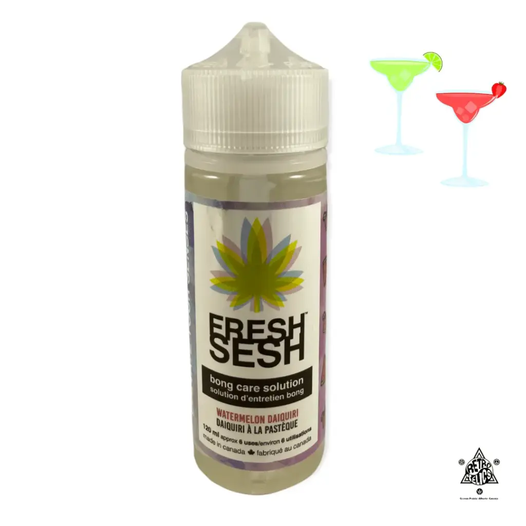 Fresh Sesh Bong Care Solution 120mL-Watermelon Daiquiri