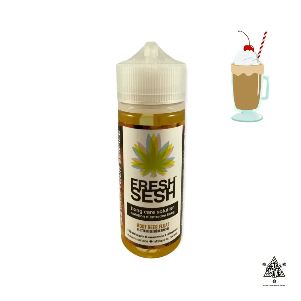Fresh Sesh Bong Care Solution 120mL-Rootbeer Float