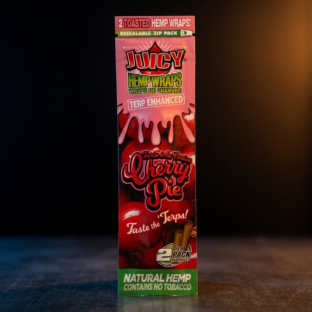 Juicy Terp Enhanced Hemp Wrap-Cherry Pie
