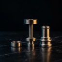 Titanium 5 Piece Domeless Nail Set