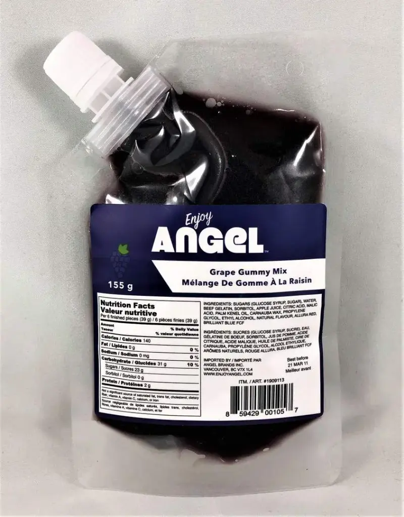Angel Gummy Refill Bag - Grape