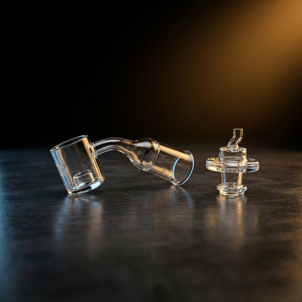 Pulsar Quartz Banger & Carb Cap Set- 19mm Female 45°