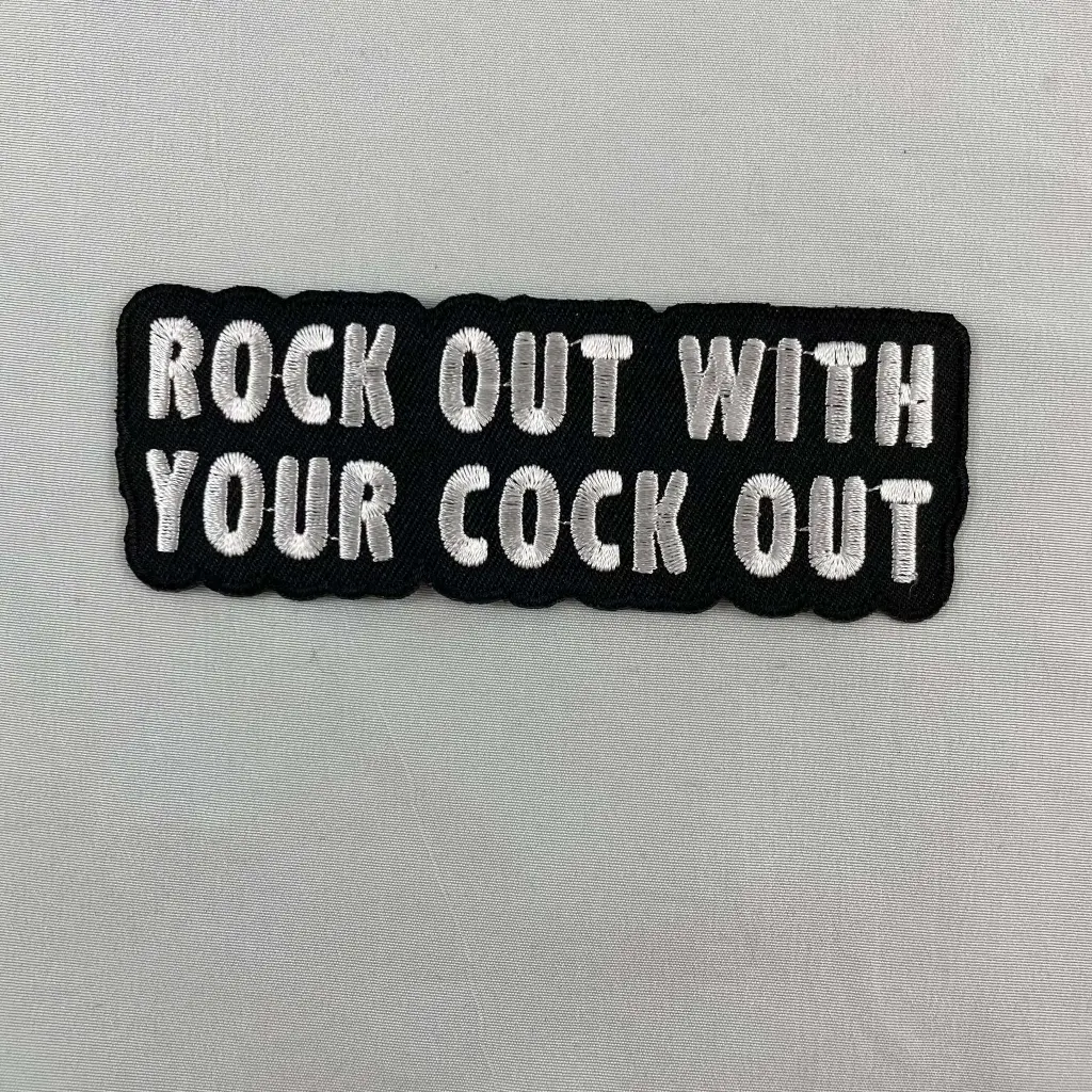 Patch-Rock Out With Your Cock Out