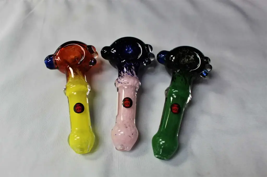 Dynamite Glass Chunky Frit Spoon Pipe