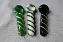 Jellyfish Glass Swizzler Pipes