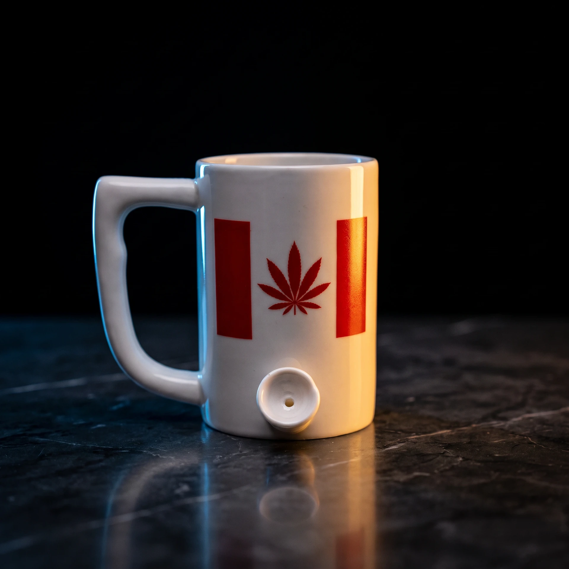 Pipe Mug- Canadian Flag