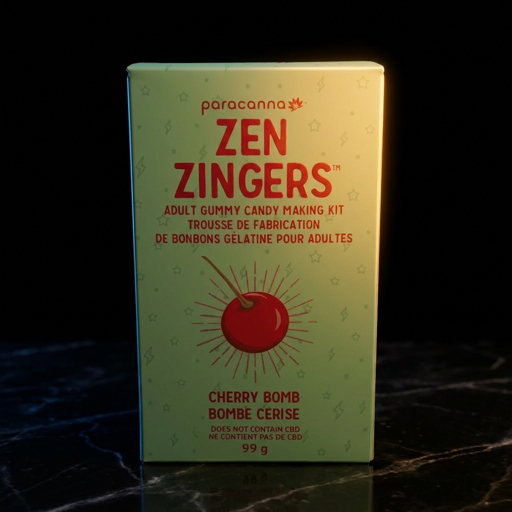Zen Zingers Gummy Candy Kit - Cherry Bomb