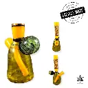 Wicked Fabrications Yellow Wig-Wag Beaker
