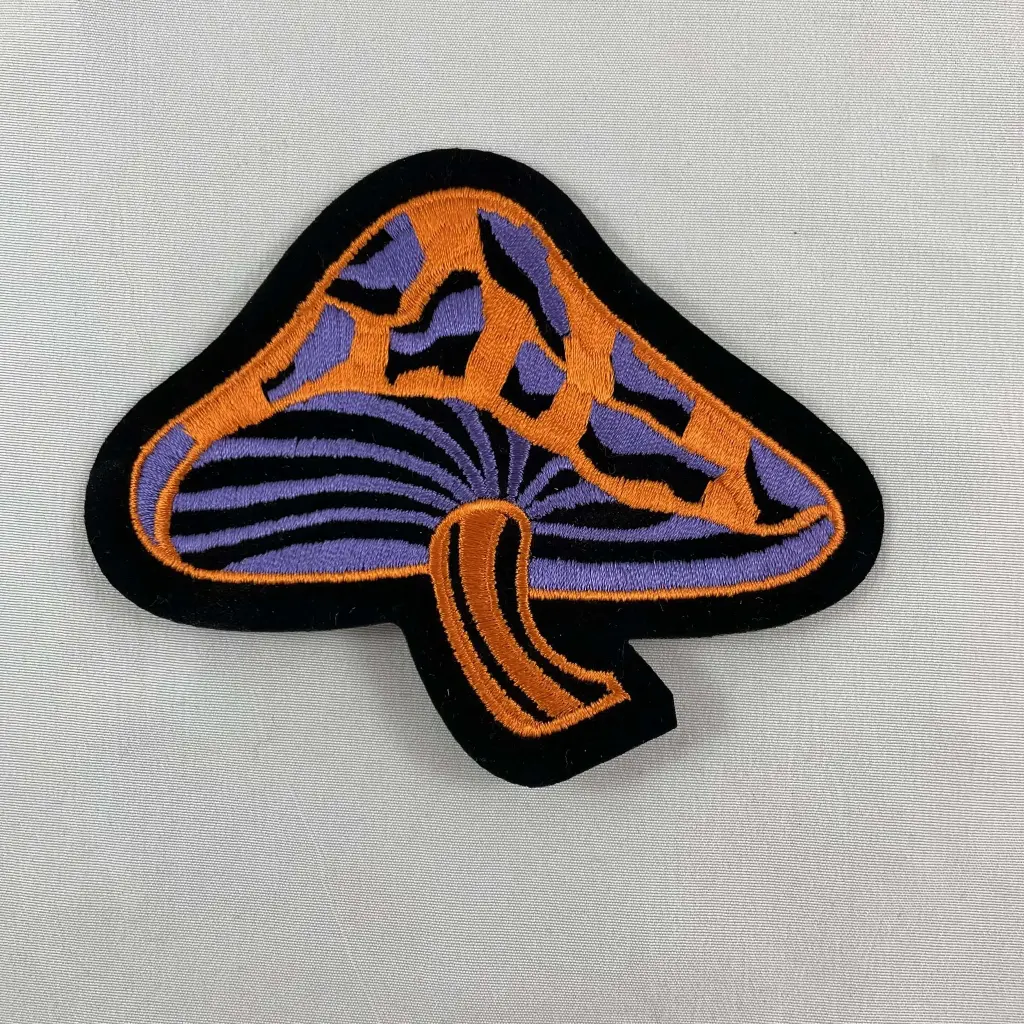 Patch-Orange Mushroom
