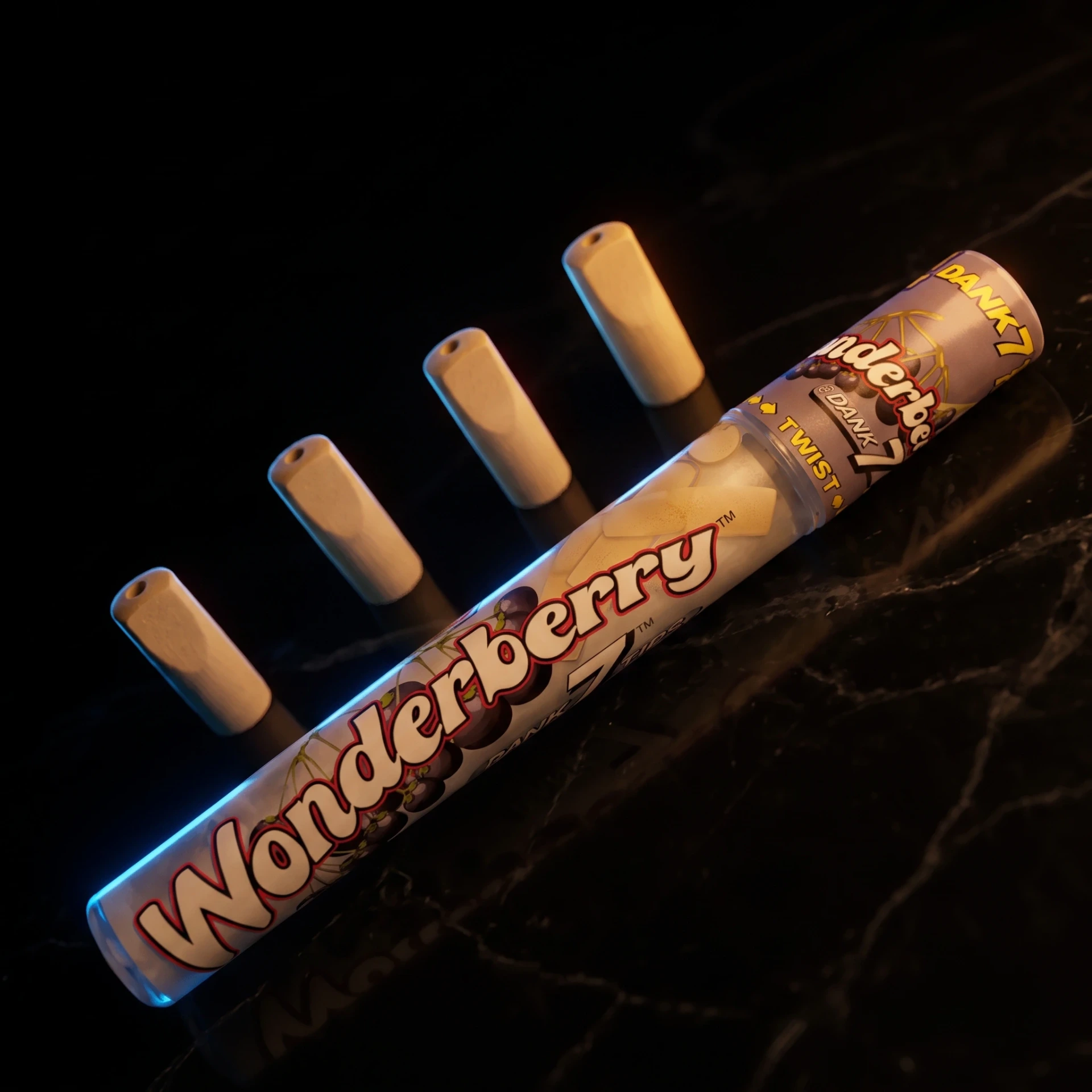 Dank 7 Wood Tips-Wonderberry