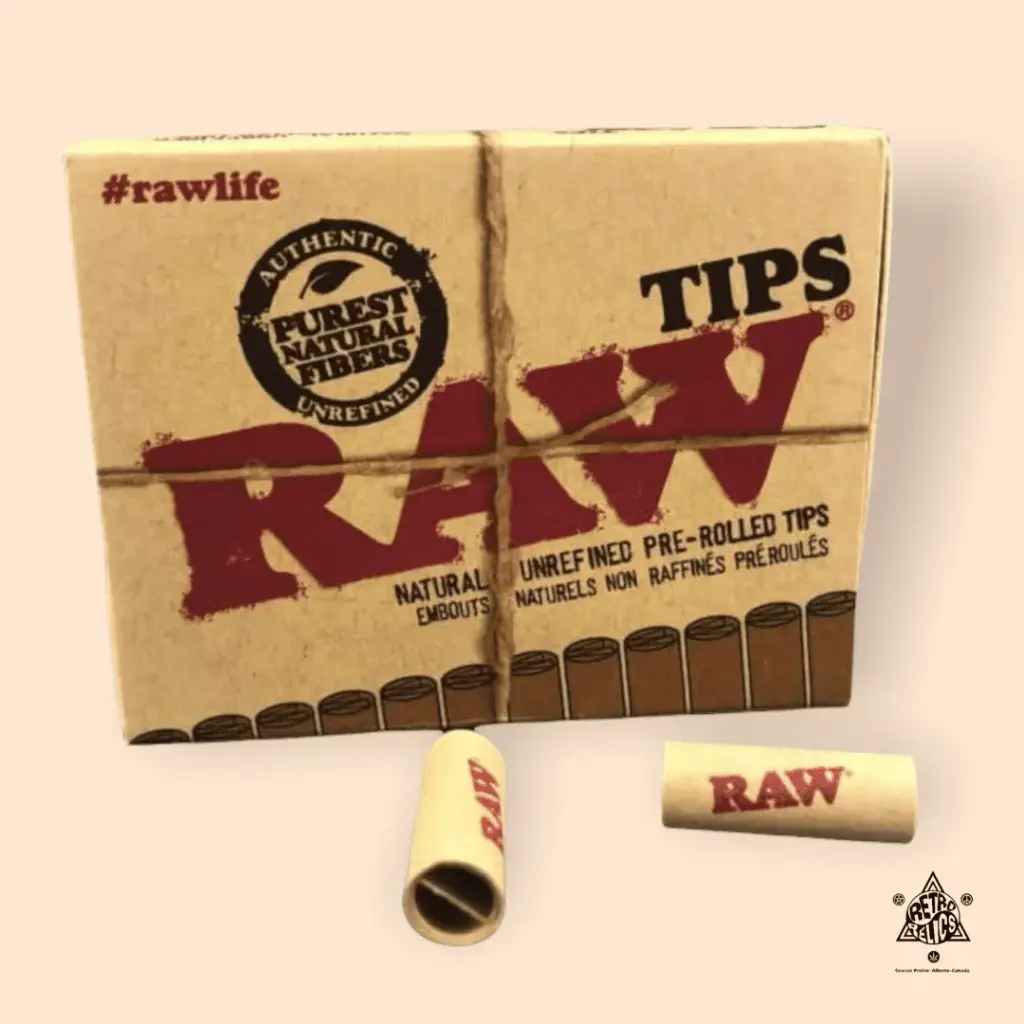 Raw Pre Rolled Tips-Box of 21