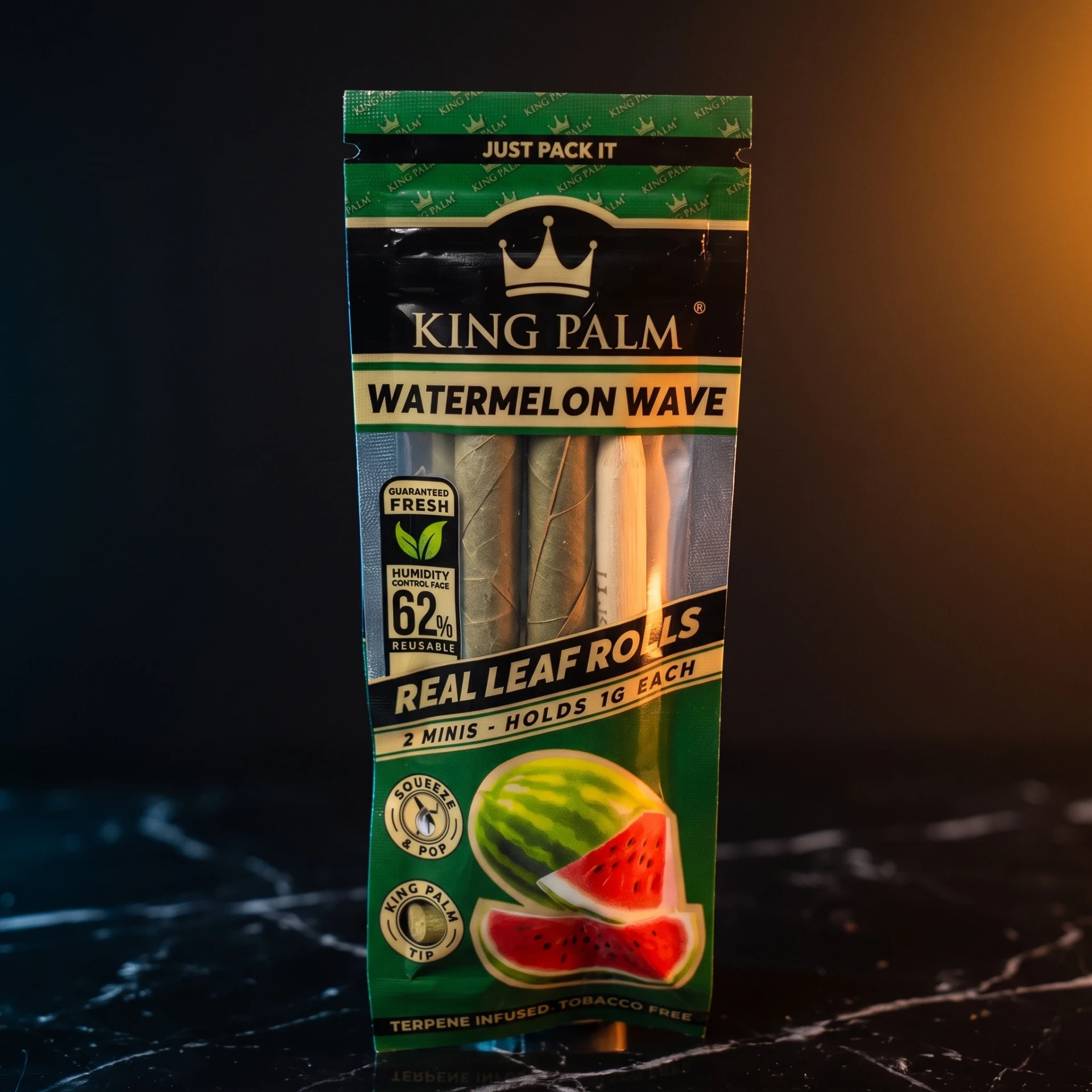 King Palm Mini-Watermelon Wave