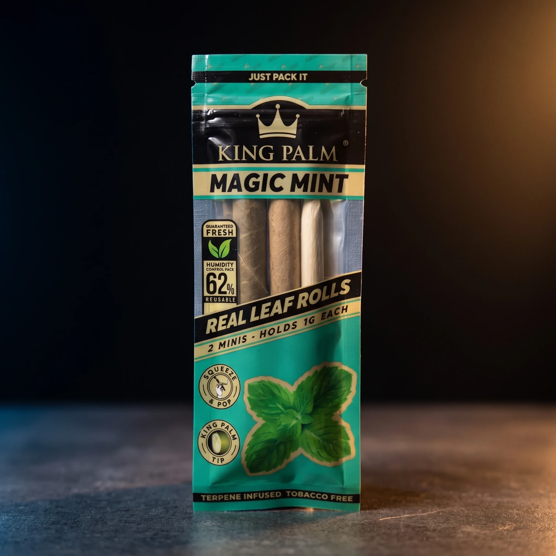 King Palm Mini - Magic Mint