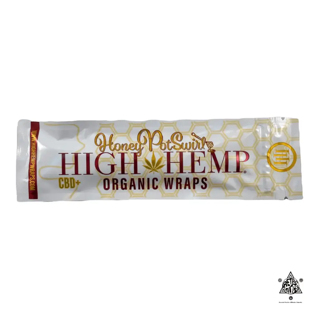 High Hemp Wraps- Honey Pot Swirl