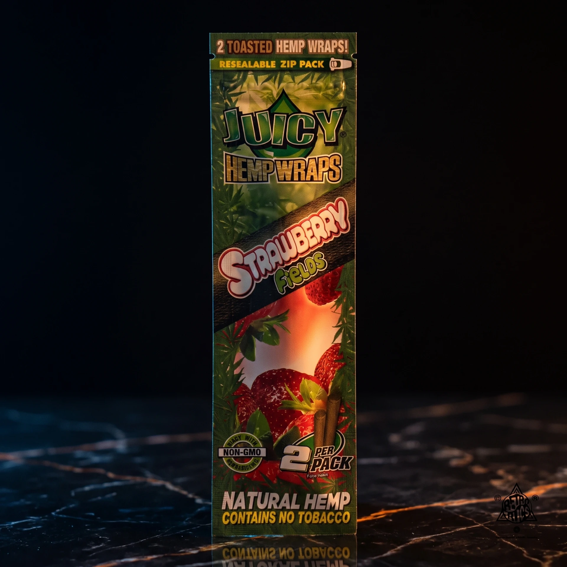 Juicy Jay's Hemp Wraps-Strawberry Fields