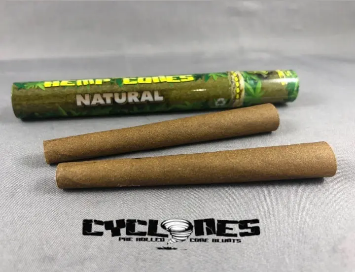 Cyclones Hemp Cones-Natural