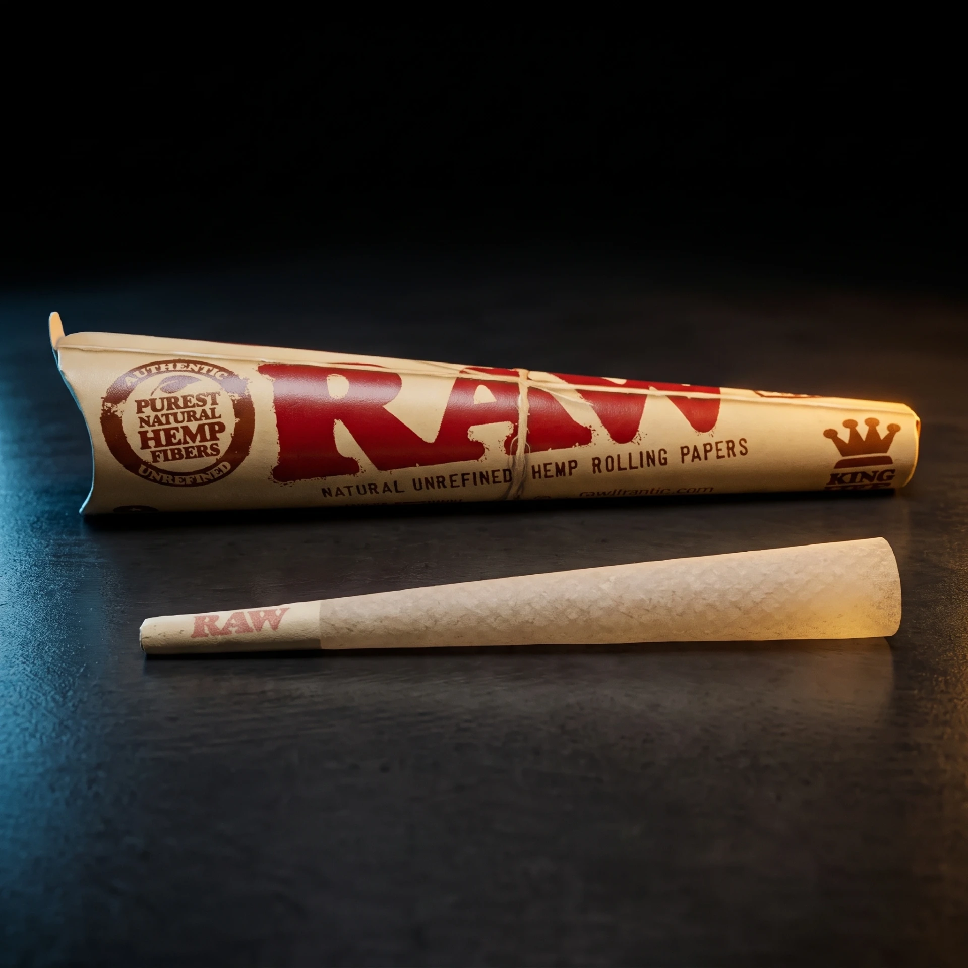 Raw King Size Cones-3 Pack