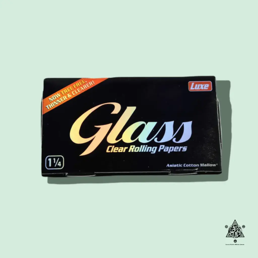 Glass Clear Rolling Papers 1 ¼"