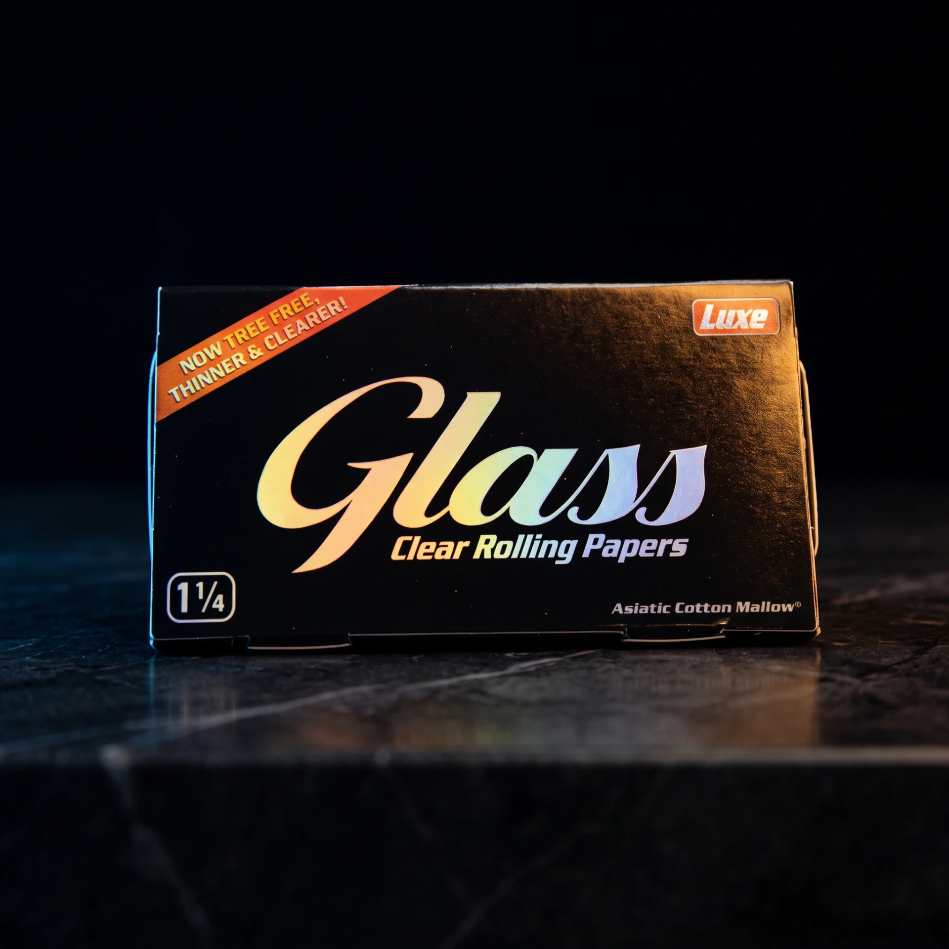 Glass Clear Rolling Papers 1 ¼"