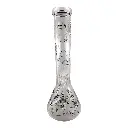 14" Infyniti Glow In The Dark Beaker-Skeleton