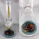 10" Pulsar Psychedelic Beaker-Octopus