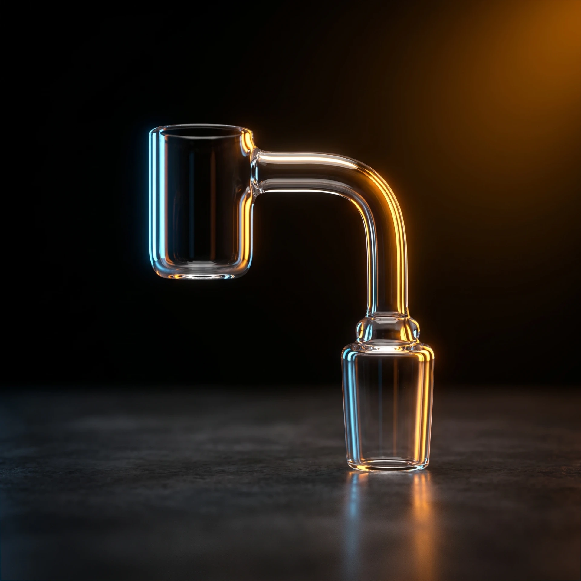 Gear 20mm Quartz E-Nail Banger-18mm Male 90°