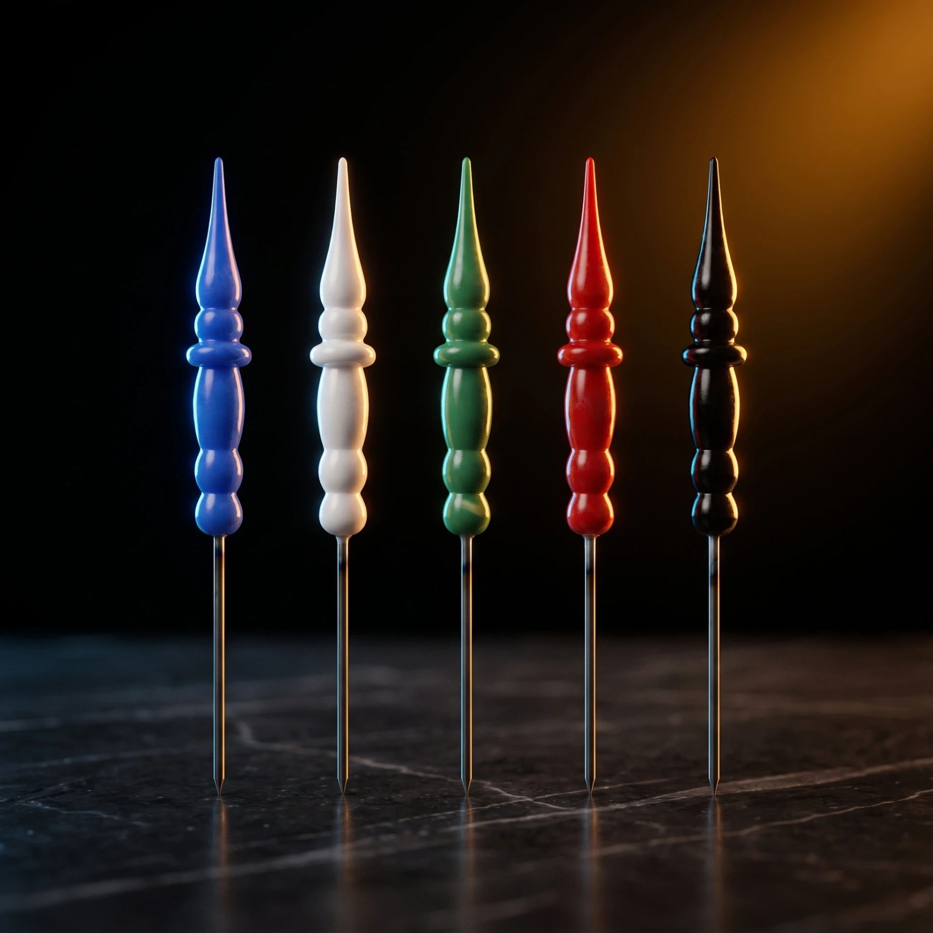 Titanium Dabber With Glass Handle
