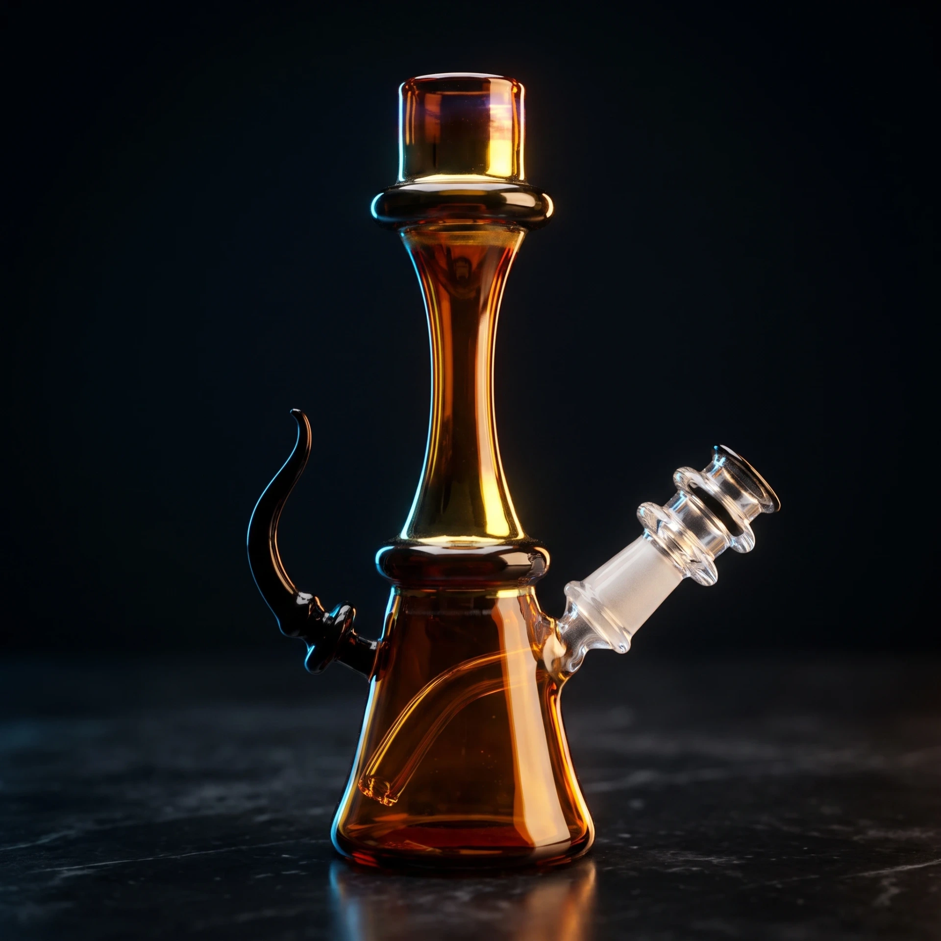 Thatcher Glass Full Colour Fumed Beaker Rig