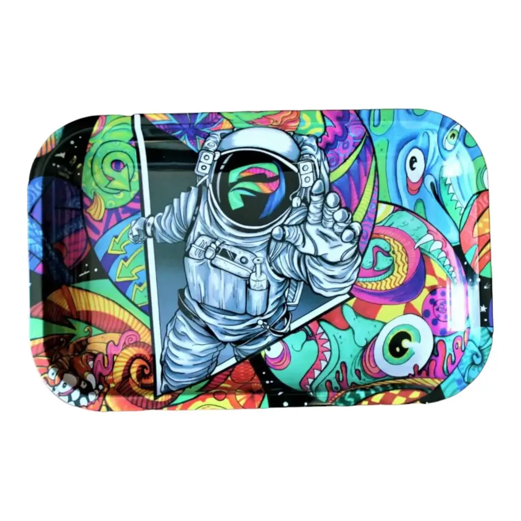 Pulsar Psychedelic Space Man Medium Rolling Tray