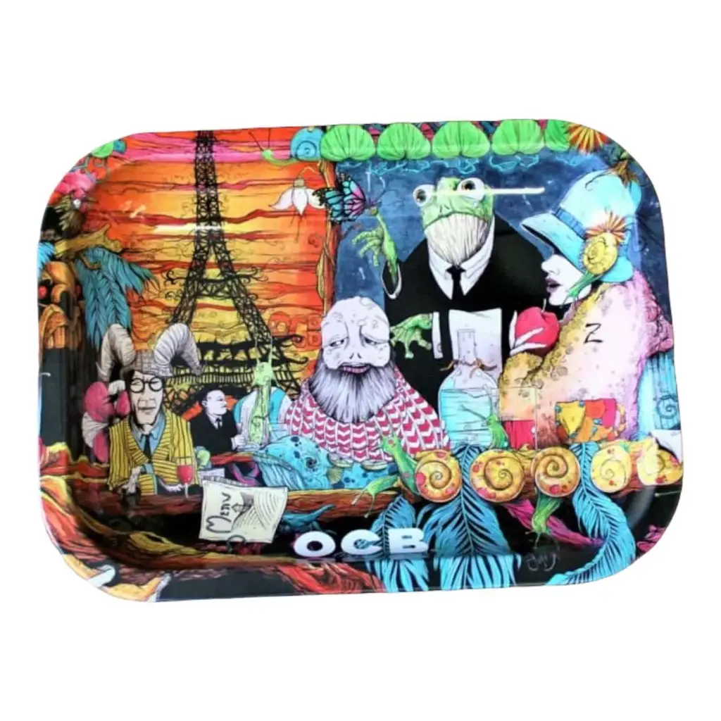 OCB Café Culture Mini Rolling Tray