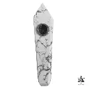 Crystal Pipe-Howlite