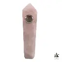 Crystal Pipe- Rose Quartz